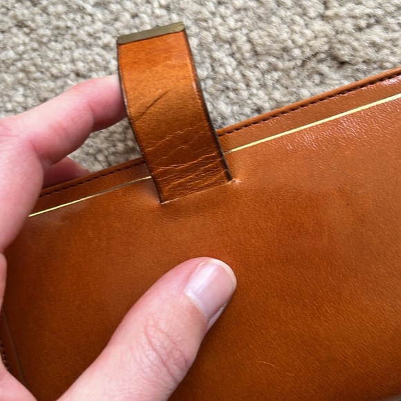 NWOT Vintage Genuine Calf Leather Wallet with Snap Closure and Change Purse - Picture 14 of 14